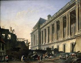 The Clearing of the Louvre colonnade