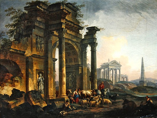 Triumphal Arch od Pierre Antoine Demachy
