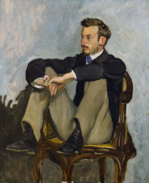 Portrait of Auguste Renoir (1841-1919) od Pierre-Auguste Renoir