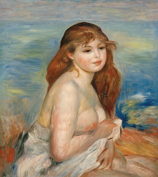Renoir / Bather / 1884/85 od Pierre-Auguste Renoir