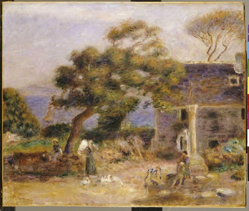 Blick auf Treboul od Pierre-Auguste Renoir