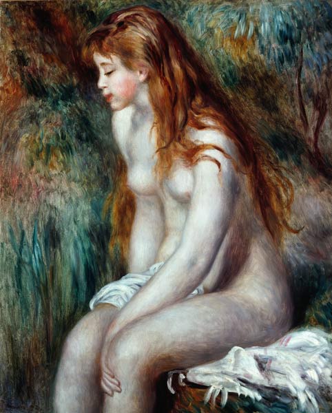 Young ones bathing od Pierre-Auguste Renoir