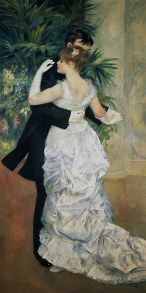 Dance in town od Pierre-Auguste Renoir