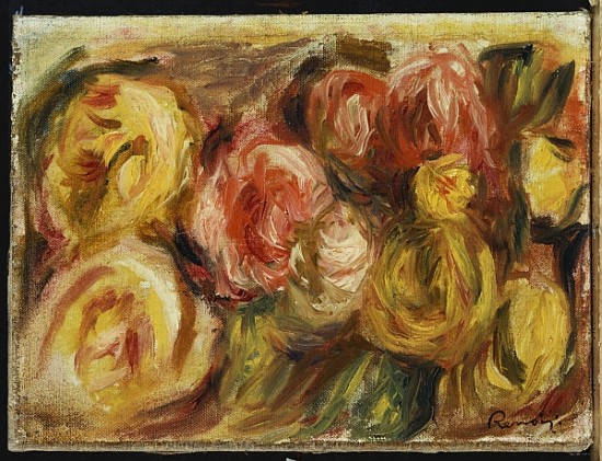 Roses od Pierre-Auguste Renoir