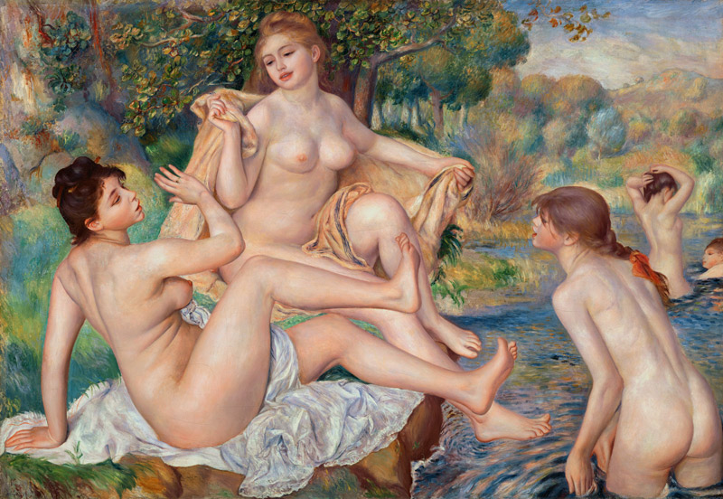 II taking a bath od Pierre-Auguste Renoir
