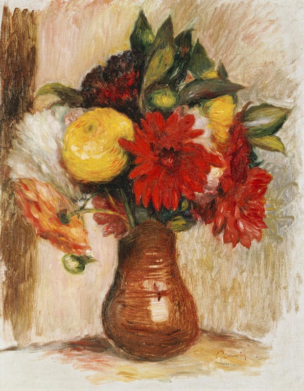 Bouquet De Fleurs Au Pichet De Terre od Pierre-Auguste Renoir