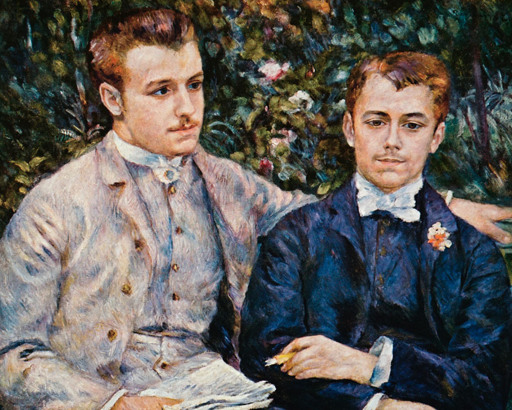 Charles und George Durand-Ruel od Pierre-Auguste Renoir