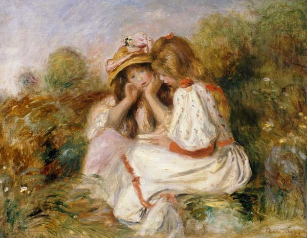 Deux Fillettes od Pierre-Auguste Renoir