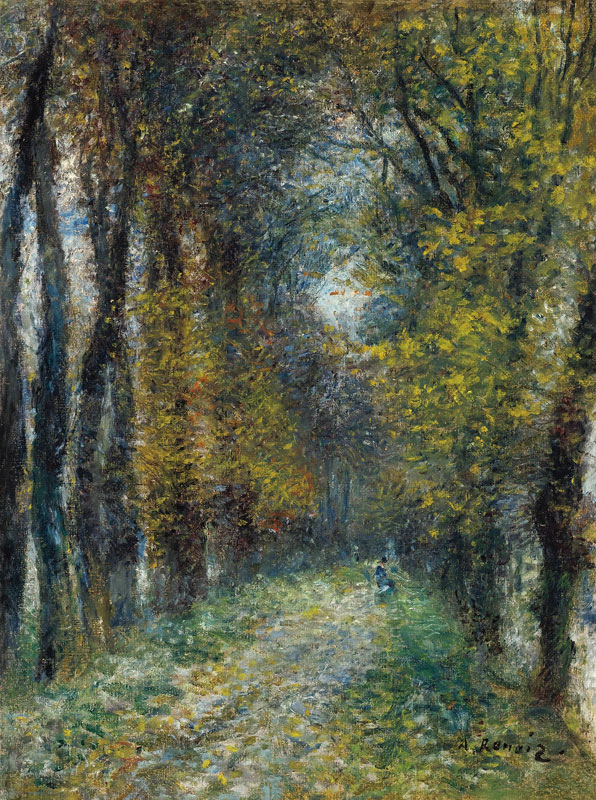 L'allée couverte od Pierre-Auguste Renoir