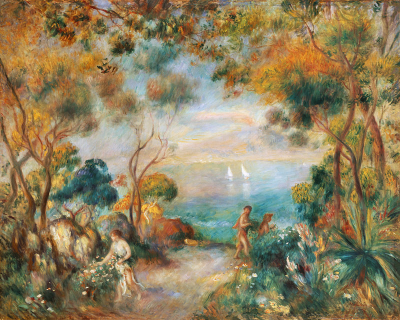 Garden at Sorrento od Pierre-Auguste Renoir