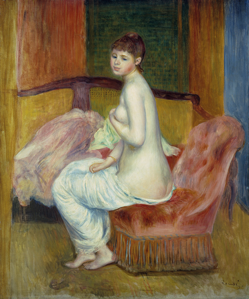 Young female act, sedentary. od Pierre-Auguste Renoir
