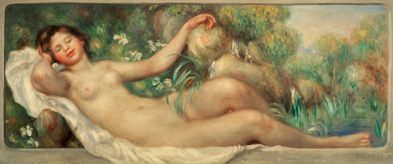 A. Renoir / La source od Pierre-Auguste Renoir