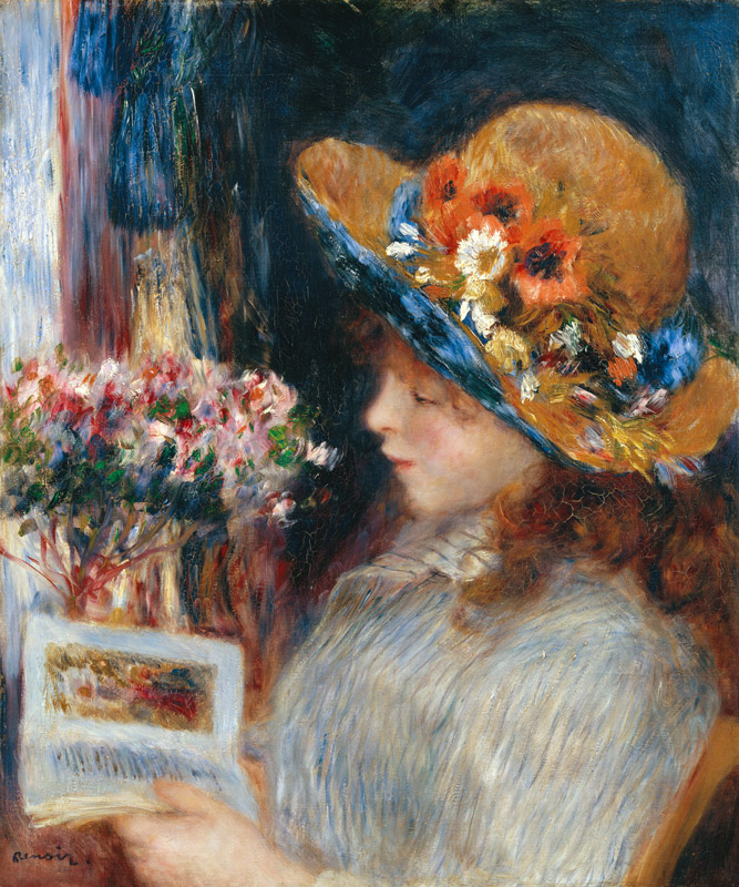 Reading girl od Pierre-Auguste Renoir