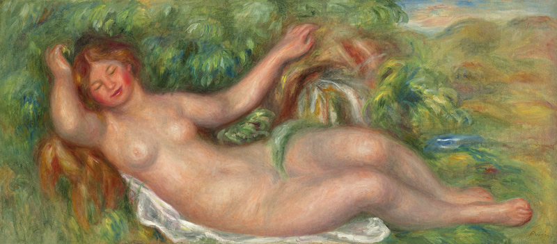 Auguste Renoir, Liegender Akt od Pierre-Auguste Renoir