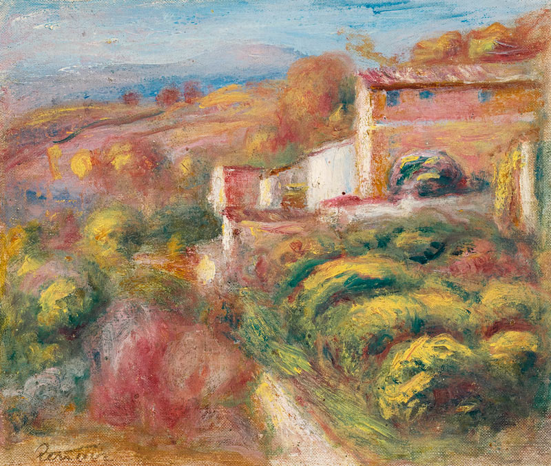 Maison de la Poste od Pierre-Auguste Renoir