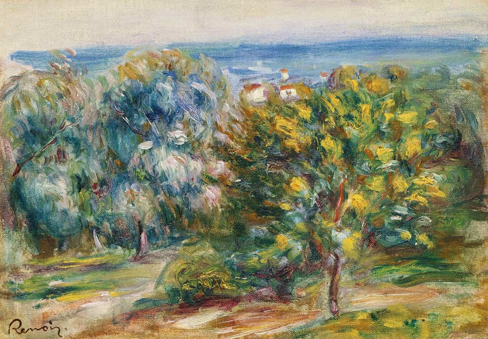 Midday Landscape od Pierre-Auguste Renoir