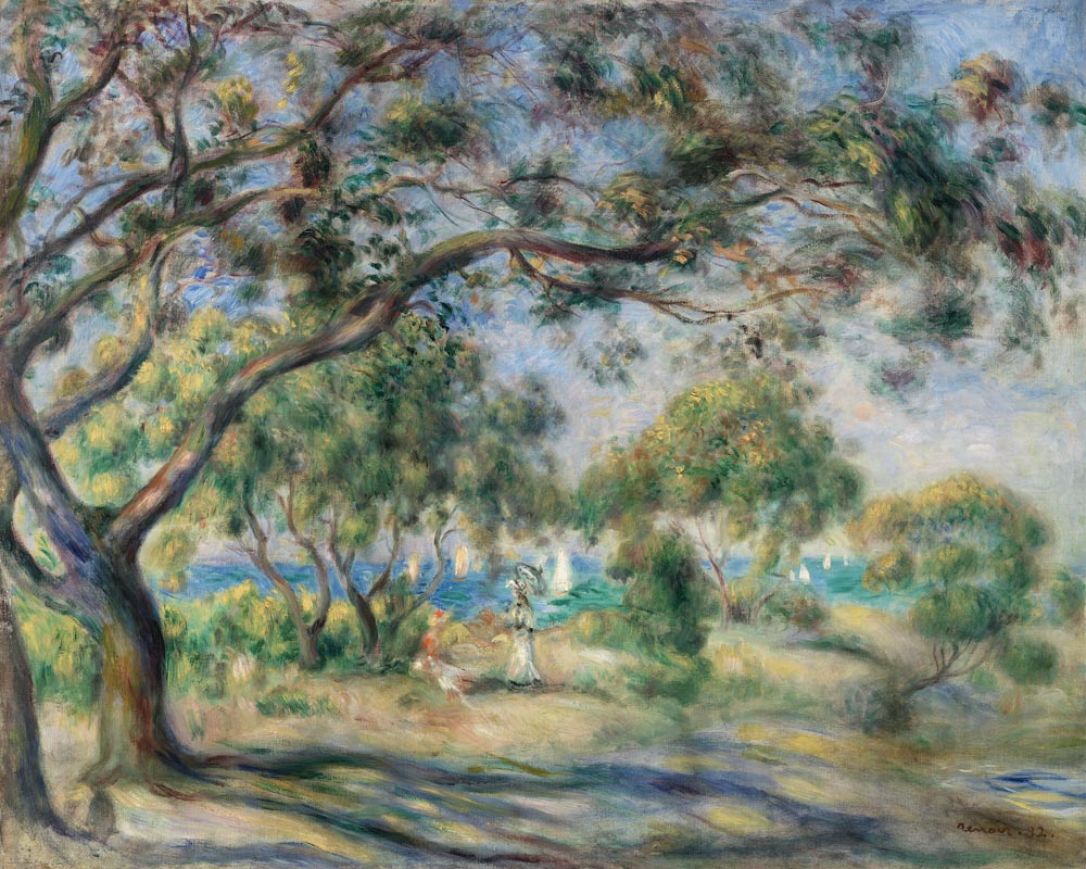 Renoir / Noirmoutier / 1892 od Pierre-Auguste Renoir
