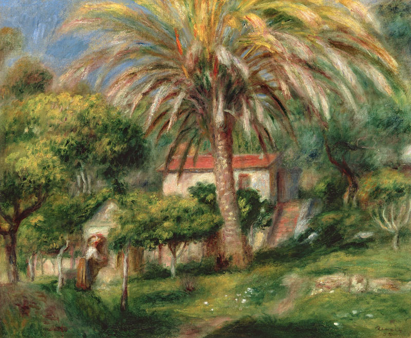 Palm Trees od Pierre-Auguste Renoir