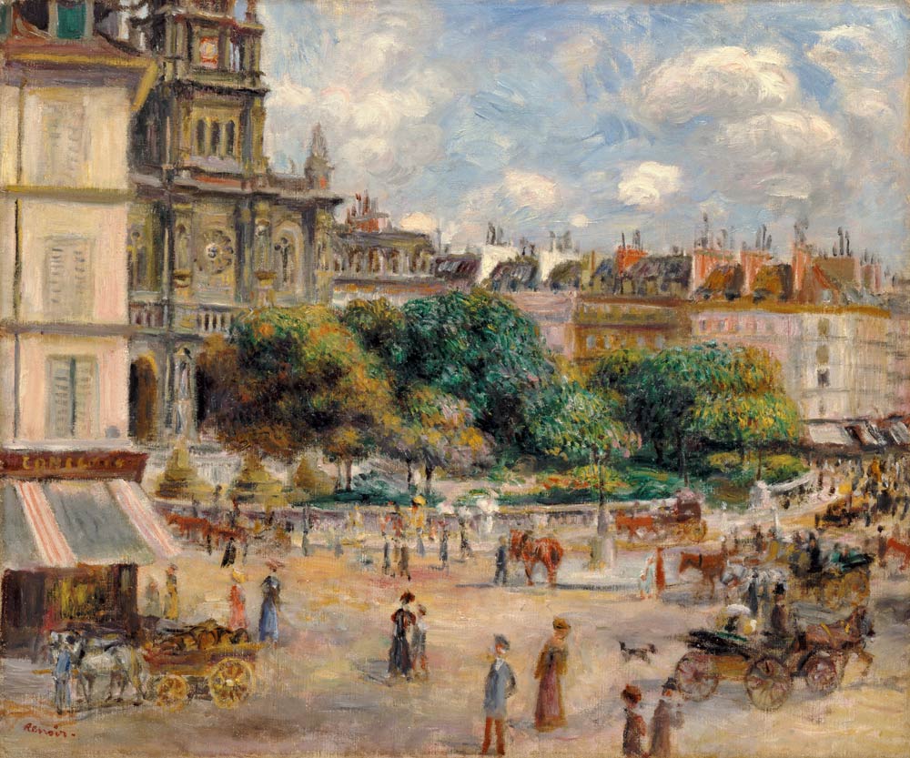 Place De La Trinite od Pierre-Auguste Renoir