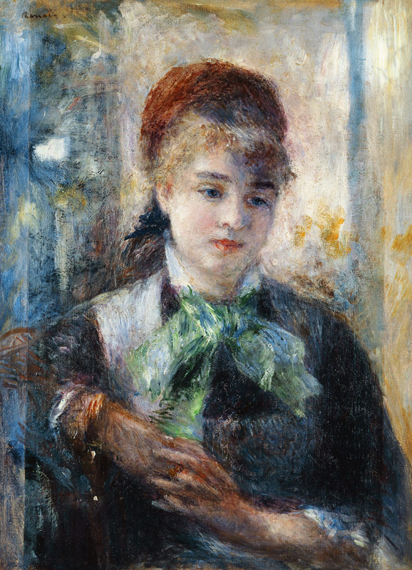 Portrait of Nini Lopez od Pierre-Auguste Renoir