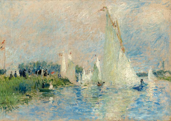 Regatta bei Argenteuil od Pierre-Auguste Renoir