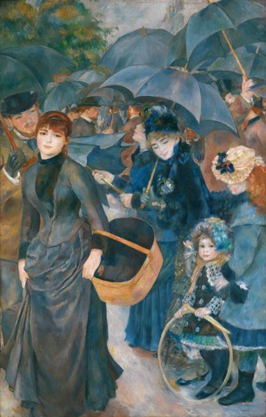 The umbrellas od Pierre-Auguste Renoir