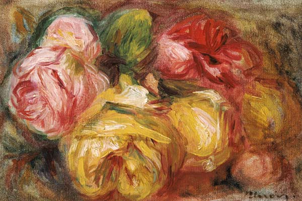 Roses od Pierre-Auguste Renoir