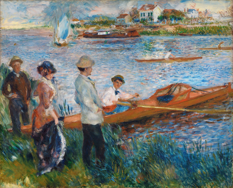 Renoir , Oarsmen near Chatou od Pierre-Auguste Renoir