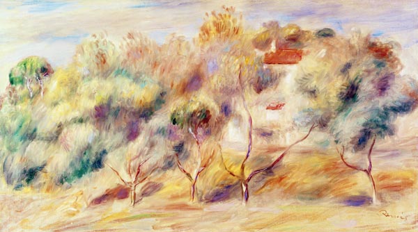 Les Colettes, Cagnes-sur-Mer od Pierre-Auguste Renoir