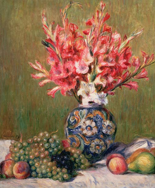 Still life of Fruits and Flowers od Pierre-Auguste Renoir
