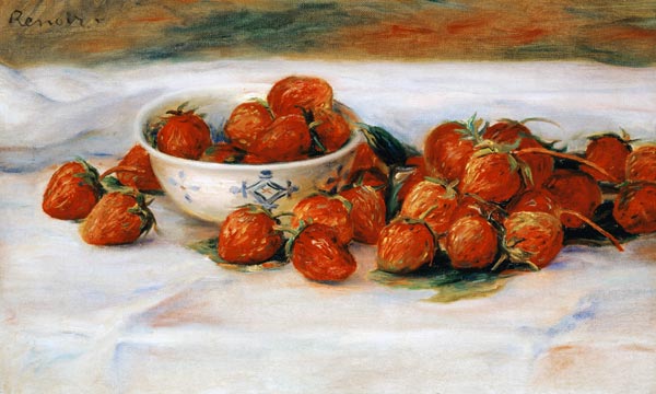 Strawberries od Pierre-Auguste Renoir
