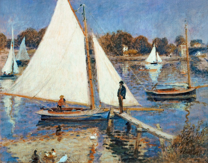 The Seine at Argenteuil od Pierre-Auguste Renoir