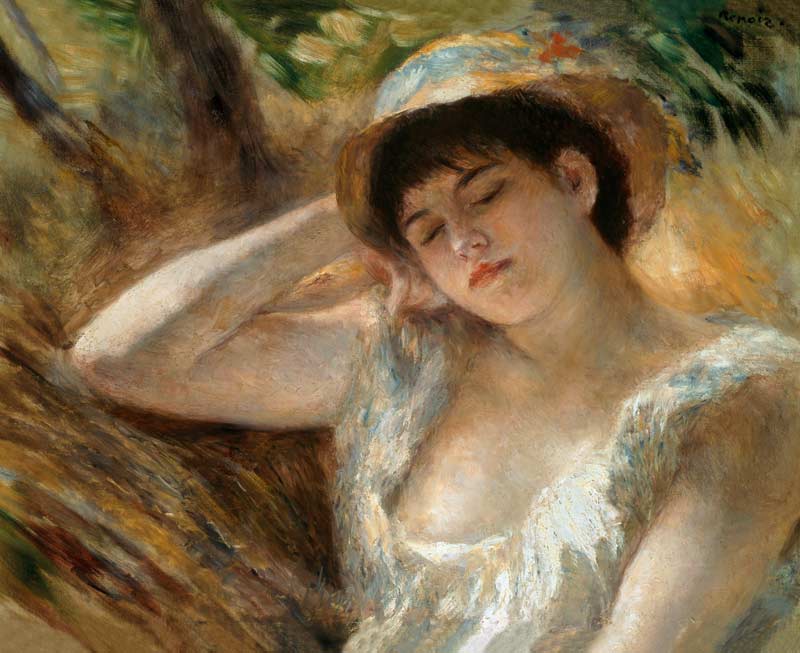 The Sleeper od Pierre-Auguste Renoir