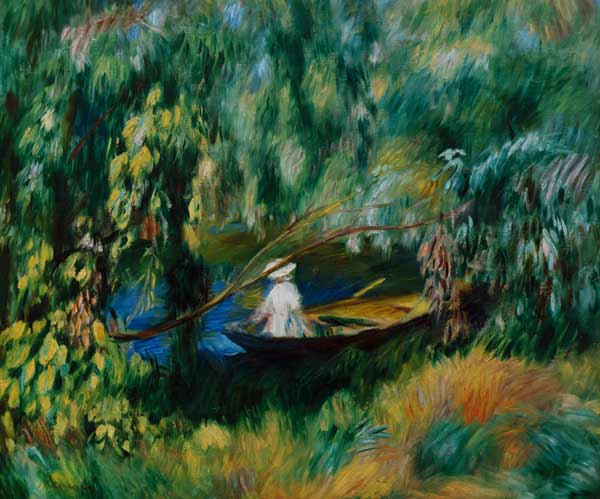 Renoir / The barque / 1878/80 od Pierre-Auguste Renoir