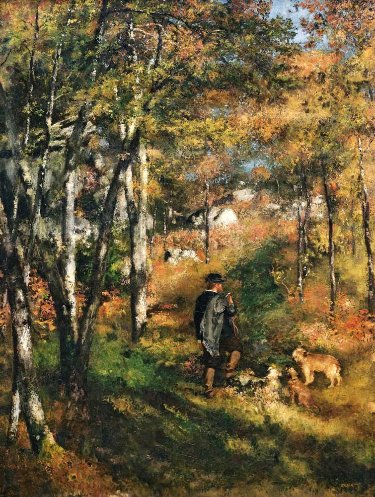 Renoir/The painter Jules Le Coeur/c.1866 od Pierre-Auguste Renoir