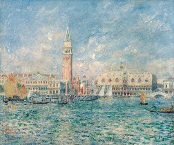 Venice (The Doge’s Palace) od Pierre-Auguste Renoir