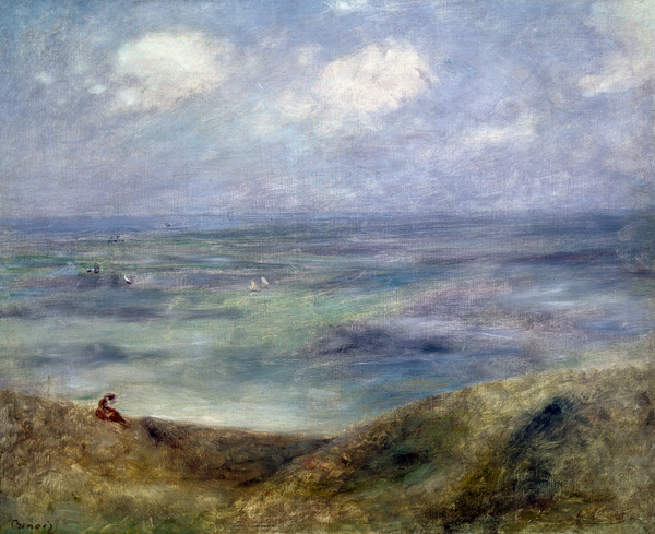 View of the Sea, Guernsey od Pierre-Auguste Renoir