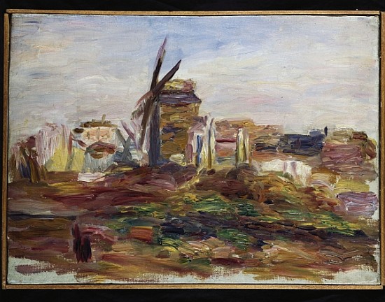 A Windmill od Pierre-Auguste Renoir