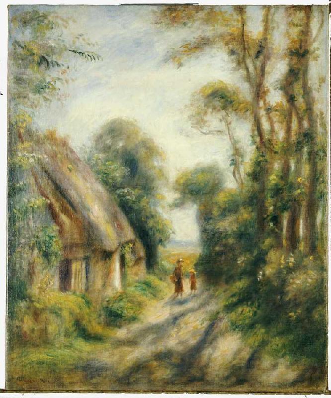 Am Stadtrand von Berneval. od Pierre-Auguste Renoir
