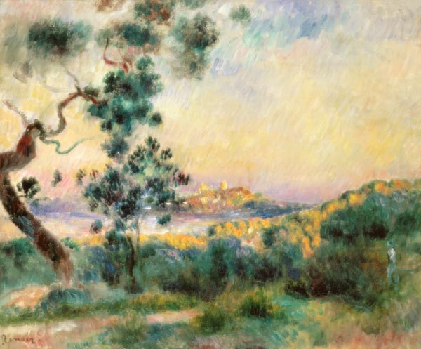 View of Antibes. od Pierre-Auguste Renoir