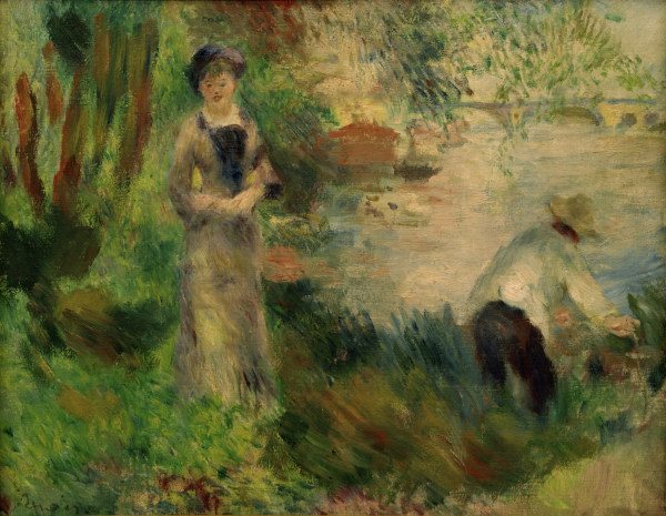 A.Renoir, Auf der Ile de Chatou od Pierre-Auguste Renoir