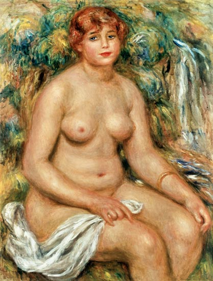 Seated Bather od Pierre-Auguste Renoir