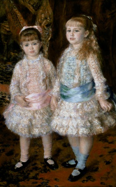 Pink and Blue or, The Cahen d'Anvers Girls od Pierre-Auguste Renoir