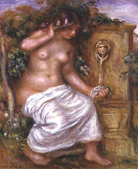 The Bather at the Fountain od Pierre-Auguste Renoir