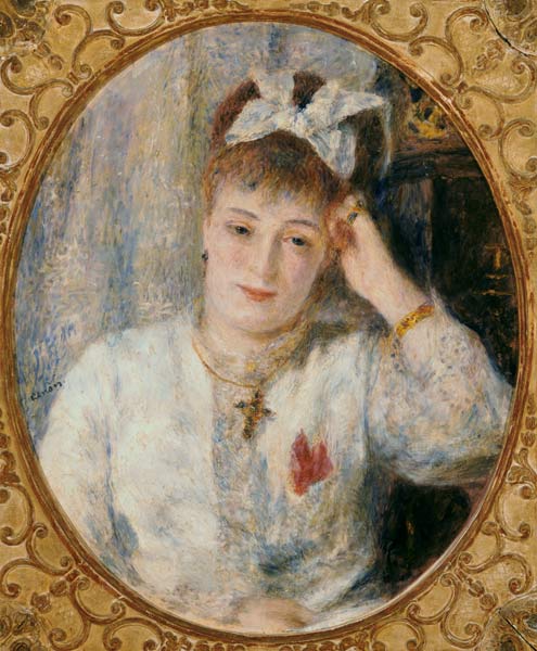 Portrait the Marie Murer od Pierre-Auguste Renoir