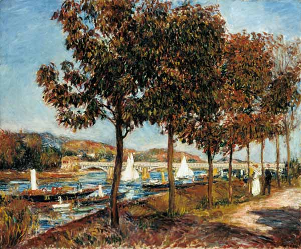 The Bridge At Argenteuil od Pierre-Auguste Renoir