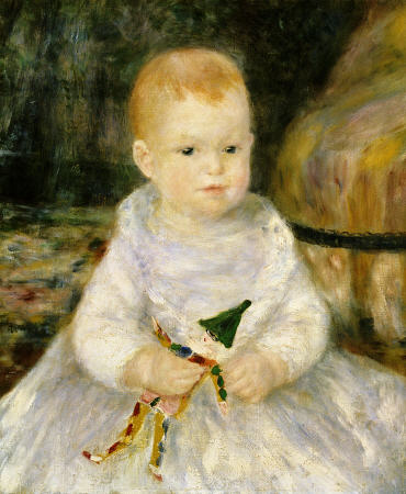 Child with A Toy Clown od Pierre-Auguste Renoir
