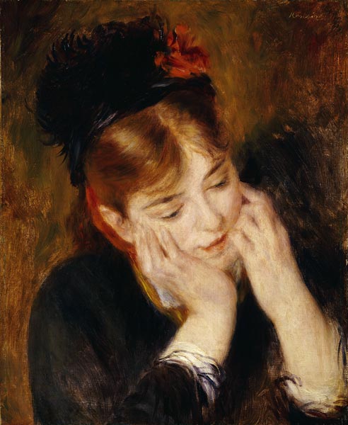 Contemplation od Pierre-Auguste Renoir