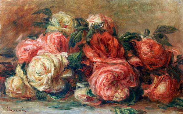 Discarded Roses od Pierre-Auguste Renoir