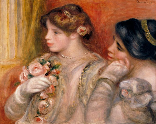 Dans La Loge, c.1908 od Pierre-Auguste Renoir